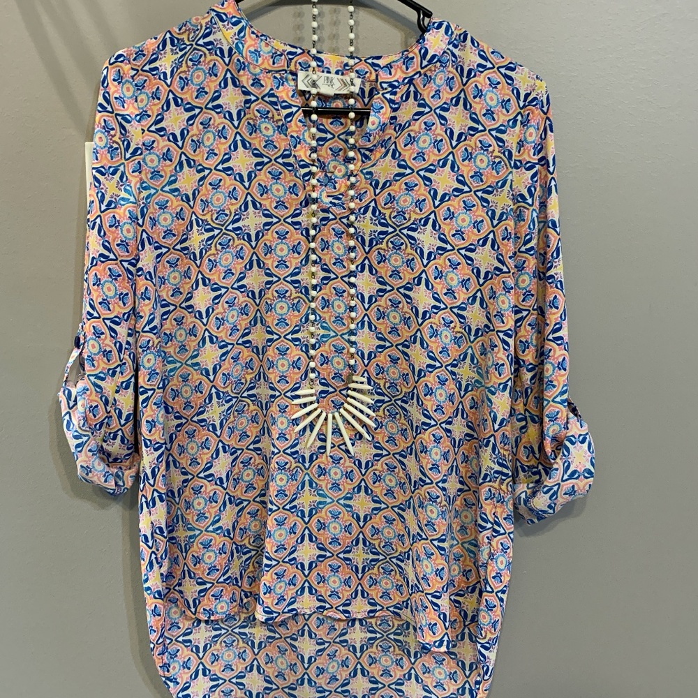 Pink Rose Blouse